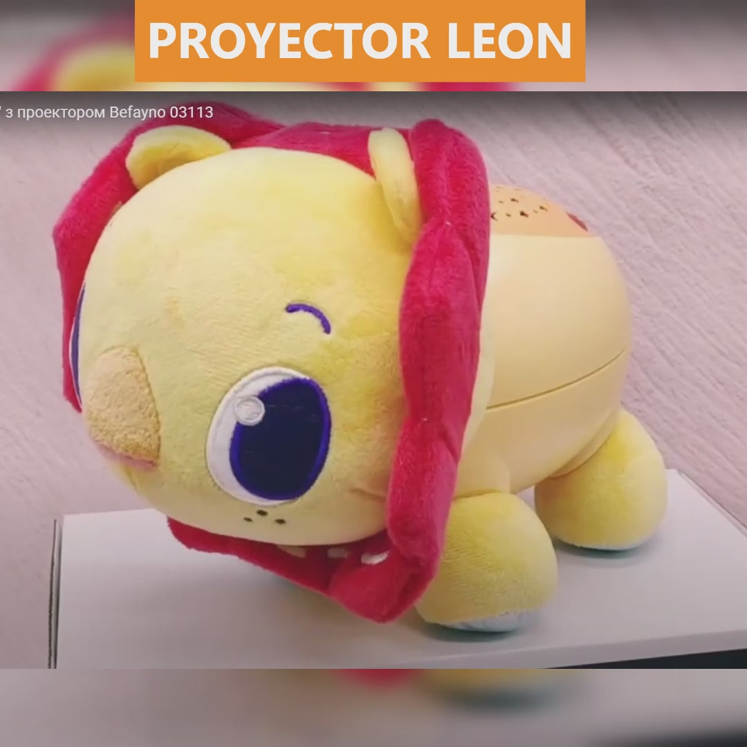 PROYECTOR MUSICAL LEON  PARA BEBE